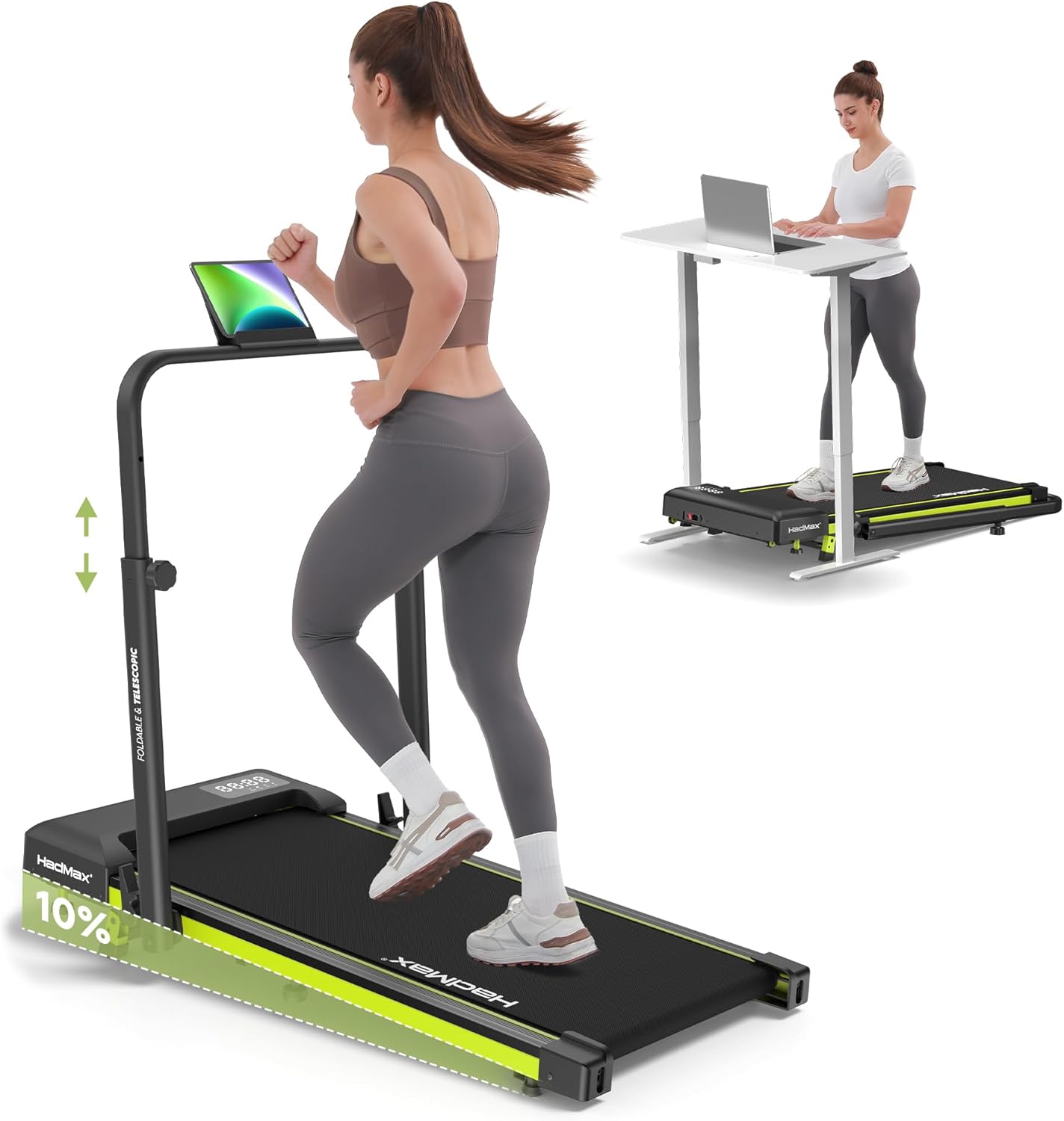 Walking Pad mit 10% Steigung bei Amazon